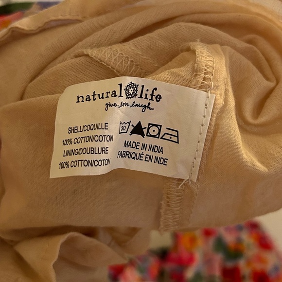 Natural Life Flora Convertible Skirt - Bright Pink Floral - Picture 6 of 6